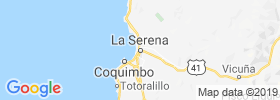 La Serena map